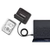 StarTech.com Base de acoplamiento para disco duro USB 3.2 Gen 2 a SATA de doble bahía, base para disco duro USB 10 Gbps, base de acoplamiento externa para SSD/HDD SATA I/II/III de 2,5/3,5 pulgadas, inserción de disco duro hot-swap, carga superior