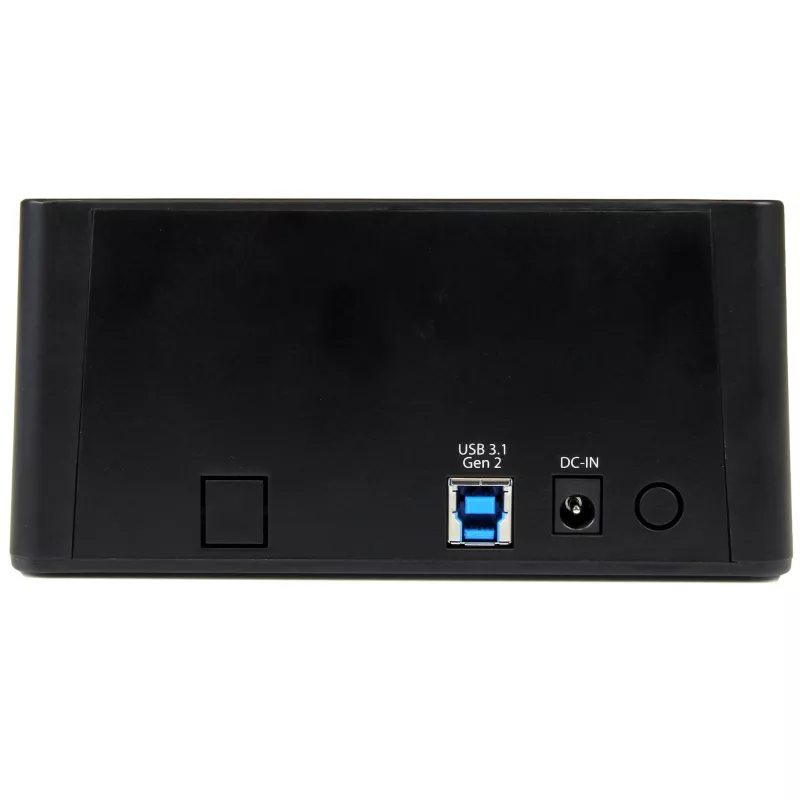 StarTech.com Duplicador de discos duros autónomo, clonador/copiador de HDD/SSD de doble bahía, base de acoplamiento USB 3.1 (10 Gbit/s) a SATA III HDD/SSD, base duplicadora de discos duros, clonador de discos duros