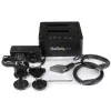 StarTech.com Duplicador de discos duros autónomo, clonador/copiador de HDD/SSD de doble bahía, base de acoplamiento USB 3.1 (10 Gbit/s) a SATA III HDD/SSD, base duplicadora de discos duros, clonador de discos duros