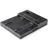 StarTech.com Duplicador y borrador autónomo de M.2 SATA y M.2 NVMe - Clonador/borrador de HDD/SSD para M.2 PCIe AHCI/NVMe, M.2 SATA, unidades SATA de 2,5/3,5 pulgadas - Borrador/duplicador de discos duros externo, TAA