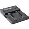 StarTech.com Duplicador y borrador autónomo de M.2 SATA y M.2 NVMe - Clonador/borrador de HDD/SSD para M.2 PCIe AHCI/NVMe, M.2 SATA, unidades SATA de 2,5/3,5 pulgadas - Borrador/duplicador de discos duros externo, TAA