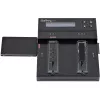 StarTech.com Duplicador y borrador autónomo de M.2 SATA y M.2 NVMe - Clonador/borrador de HDD/SSD para M.2 PCIe AHCI/NVMe, M.2 SATA, unidades SATA de 2,5/3,5 pulgadas - Borrador/duplicador de discos duros externo, TAA