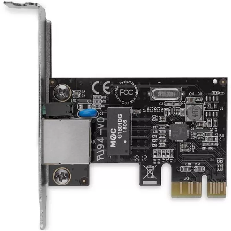 Tarjeta de red StarTech.com adaptador de servidor PCI Express PCIe Gigabit NIC de 1 puerto – Low Profile