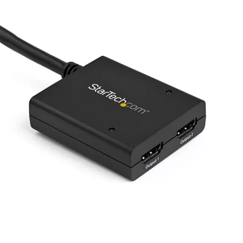 Splitter de vídeo HDMI de 2 puertos 4K StarTech.com – Splitter HDMI 1x2 – Alimentación por USB o fuente de alimentación – 4K 30 Hz