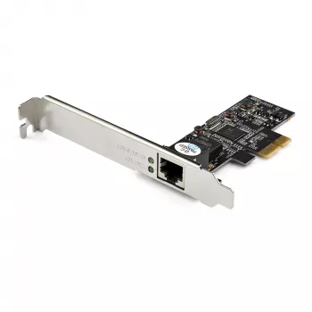 Tarjeta de red PCIe 2,5 Gbit/s 2.5GBASE-T StarTech.com, interna, cableada, PCI Express, Ethernet, 2500 Mbit/s, negra