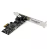 Tarjeta de red PCIe 2,5 Gbit/s 2.5GBASE-T StarTech.com, interna, cableada, PCI Express, Ethernet, 2500 Mbit/s, negra
