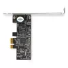 Tarjeta de red PCIe 2,5 Gbit/s 2.5GBASE-T StarTech.com, interna, cableada, PCI Express, Ethernet, 2500 Mbit/s, negra