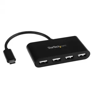 Hub USB-C de 4 puertos StarTech.com - Mini hub - USB-C a 4x USB-A - USB 2.0