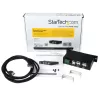 Hub USB 2.0 de 4 puertos StarTech.com - Hub USB-A industrial de metal - Montaje en carril DIN, pared o escritorio - Hub de datos USB - Hub de expansión USB conforme a TAA