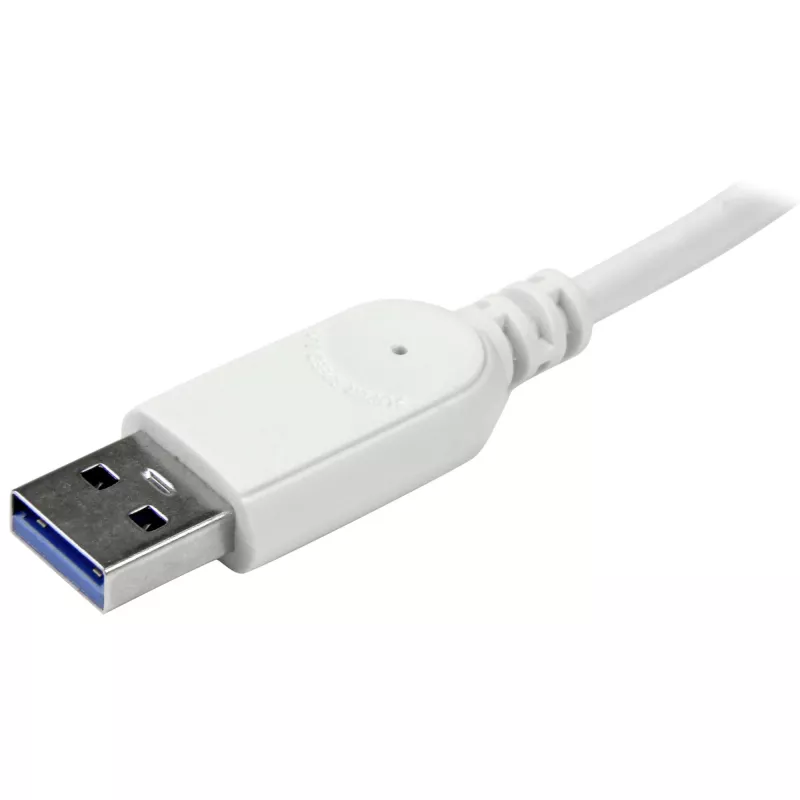 Hub USB de 4 puertos StarTech.com, USB A a 4 conectores USB-A, USB 5 Gbit/s, diseño robusto, alimentado por bus, hub USB 3.0 portátil para portátil