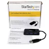 Mini hub USB 3.0 SuperSpeed de 4 puertos portátil StarTech.com - Negro~Mini hub USB 3.0 SuperSpeed de 4 puertos portátil - 5 Gbit/s - Negro