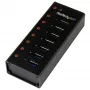 Hub USB 3.0 de 7 puertos StarTech.com - Carcasa de metal para escritorio o montaje en pared~Hub USB 3.0 de 7 puertos (5 Gbit/s) - Carcasa de metal para escritorio o montaje en pared