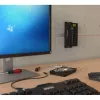 StarTech.com Hub USB 3.0 industrial de 7 puertos con protección ESD~Hub USB 3.0 de 7 puertos (5Gbps) - Hub USB-A industrial de metal con protección ESD y protección contra sobretensiones de 350W - Montaje en carril DIN, pared o mesa - Hub expansor USB conforme a TAA