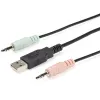 Switch KVM DisplayPort de 2 puertos StarTech.com – 4K 60 Hz – Switch KVM de escritorio compacto de doble puerto UHD DP 1.2 USB con cables de 1,2 m y audio – Alimentado por bus y conmutación remota – MacBook ThinkPad