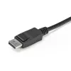 Switch KVM DisplayPort de 2 puertos StarTech.com – 4K 60 Hz – Switch KVM de escritorio compacto de doble puerto UHD DP 1.2 USB con cables de 1,2 m y audio – Alimentado por bus y conmutación remota – MacBook ThinkPad