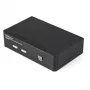 Switch KVM USB HDMI de 2 puertos StarTech.com con audio y hub USB 2.0