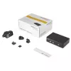 Switch KVM USB HDMI de 2 puertos StarTech.com con audio y hub USB 2.0