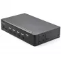 Switch KVM HDMI de 4 puertos StarTech.com – Monitor único 4K 60 Hz Ultra HD HDR – Switch KVM HDMI 2.0 de escritorio con hub USB 3.0 de 2 puertos (5 Gbit/s) y 4x USB 2.0 HID, audio – Conmutación por teclas de acceso rápido – TAA