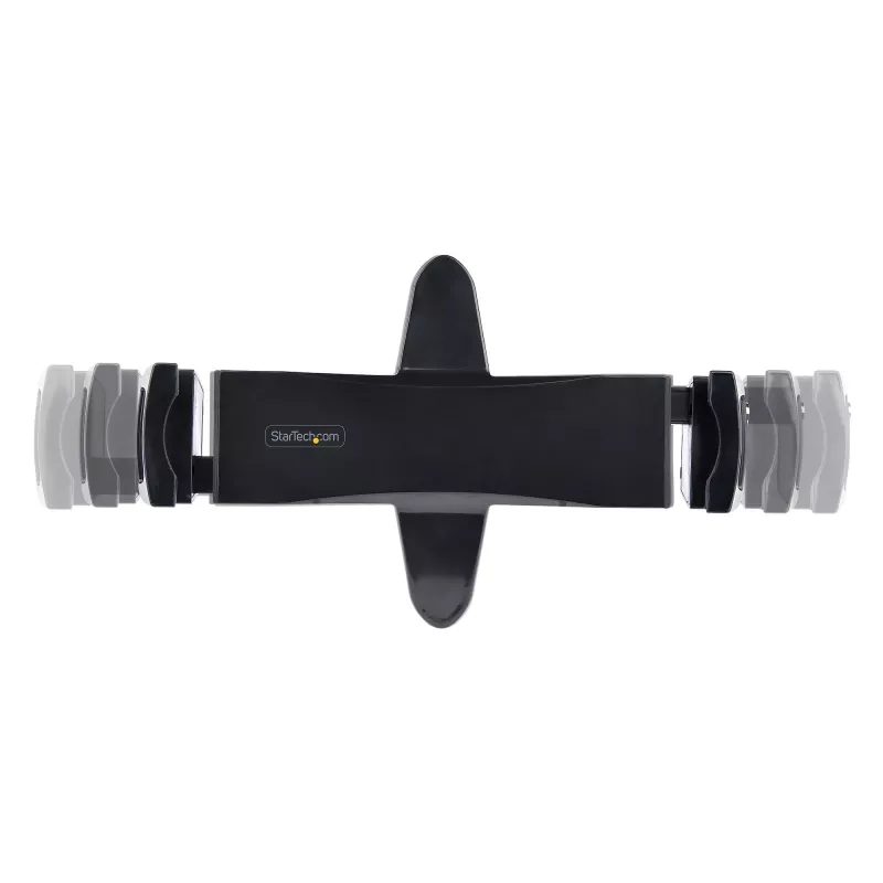 Adaptador de montaje VESA para tablets StarTech.com de 7,9 a 12,5 pulgadas – hasta 2 kg – patrón VESA 75x75/100x100 – soporte de pinza VESA universal antirrobo para tablet – soporte de tablet seguro – negro