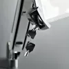Adaptador de montaje VESA para tablets StarTech.com de 7,9 a 12,5 pulgadas – hasta 2 kg – patrón VESA 75x75/100x100 – soporte de pinza VESA universal antirrobo para tablet – soporte de tablet seguro – negro