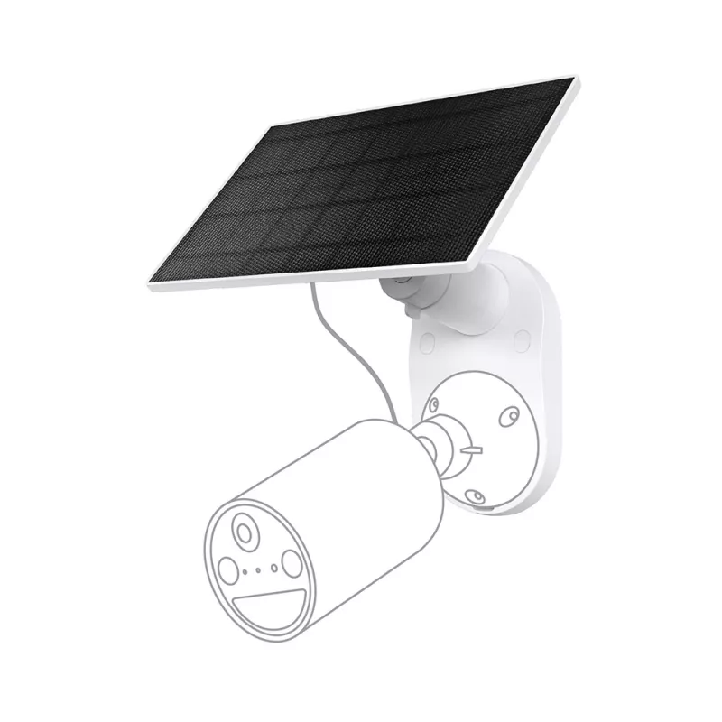 TP-Link Tapo A201 panel solar, 2,5 W, IP65, cable de 4 m, para cámaras con batería Tapo