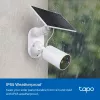 TP-Link Tapo A201 panel solar, 2,5 W, IP65, cable de 4 m, para cámaras con batería Tapo