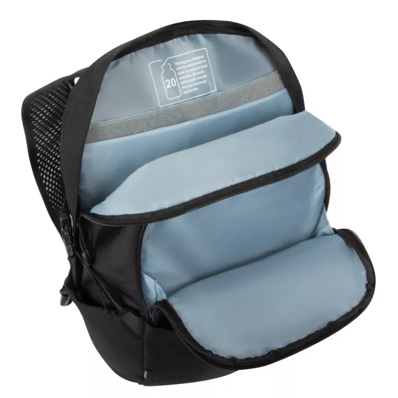 Targus TBB641GL EcoSmart Zero Waste mochila para portátil de 15–16 pulgadas, de plástico, negra