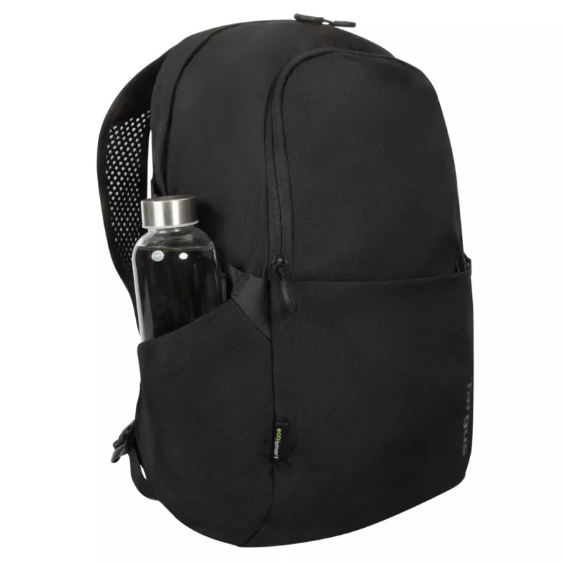 Targus TBB641GL EcoSmart Zero Waste mochila para portátil de 15–16 pulgadas, de plástico, negra