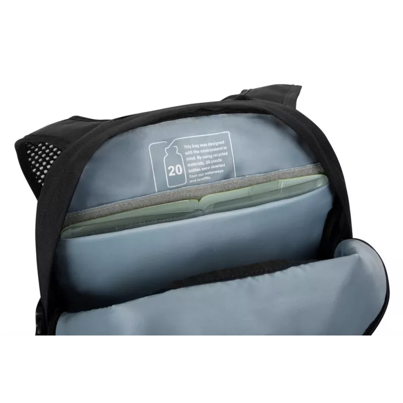 Targus TBB641GL EcoSmart Zero Waste mochila para portátil de 15–16 pulgadas, de plástico, negra