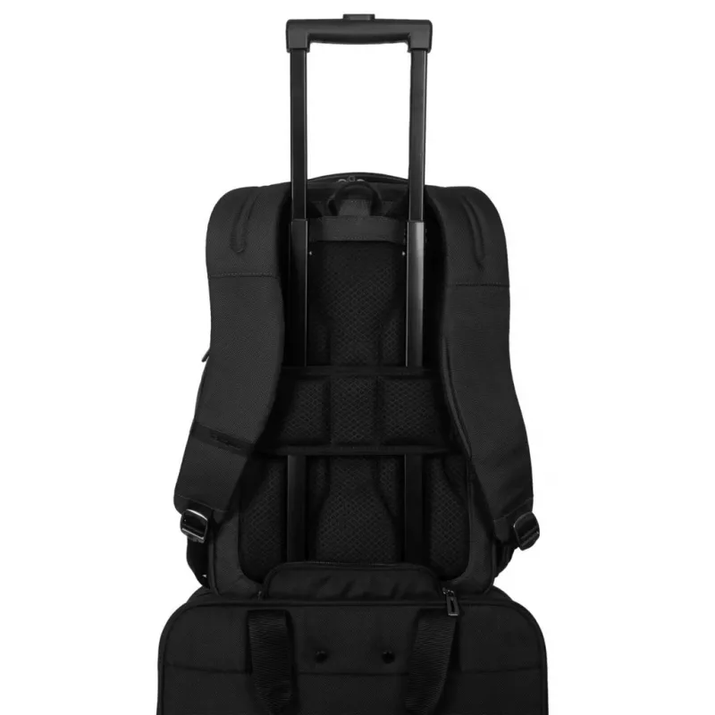 Mochila Targus HeritageLuxe mochila de viaje negra poliéster