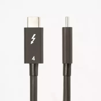 Cable Thunderbolt 4 de 3ft (1m) StarTech.com – 40 Gbit/s – 100 W PD – Vídeo 4K/8K – Cable Thunderbolt certificado por Intel – Compatible con USB4/Thunderbolt 3/USB 3.2/USB Type-C/DisplayPort
