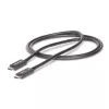 Cable Thunderbolt 4 de 3ft (1m) StarTech.com – 40 Gbit/s – 100 W PD – Vídeo 4K/8K – Cable Thunderbolt certificado por Intel – Compatible con USB4/Thunderbolt 3/USB 3.2/USB Type-C/DisplayPort