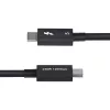 Cable Thunderbolt 5 de 3ft (1m) StarTech.com, 80 Gbit/s/Hasta 120 Gbit/s, 240 W PD, 8K 60 Hz, cable Thunderbolt certificado – Compatible con Thunderbolt 4/USB4/USB-C