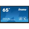 Pantalla táctil interactiva 4K UHD iiyama de 65