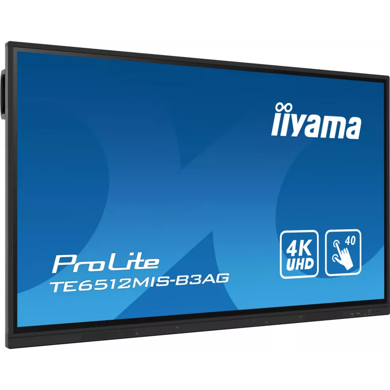 Pantalla táctil interactiva 4K UHD iiyama de 65