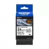 Cinta de rotular Brother TZESL251 negro sobre blanco