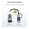 StarTech.com adaptador USB-C a Ethernet 2.5GbE con convertidor USB-A, NIC NBASE-T, USB 3.0 Type-C 2.5/1G red multivelocidad, compatible con Thunderbolt, Windows y Mac