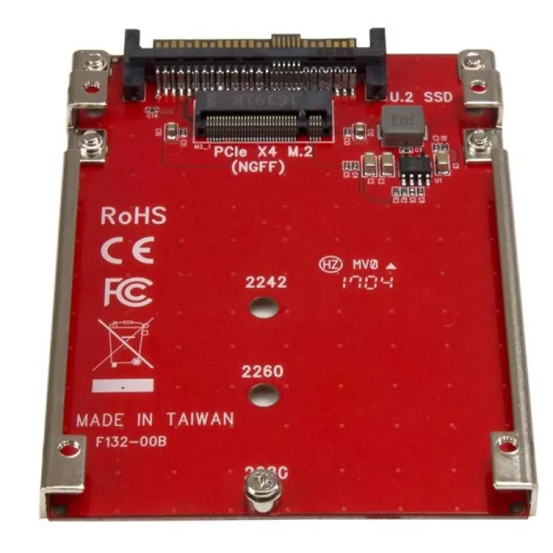 StarTech.com Adaptador host de unidad M.2 a U.2 (SFF-8639) para SSD M.2 PCIe NVMe