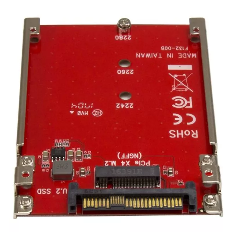 StarTech.com Adaptador host de unidad M.2 a U.2 (SFF-8639) para SSD M.2 PCIe NVMe