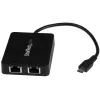 StarTech.com adaptador USB-C a doble Gigabit Ethernet con conexión USB (Type-A)