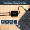 StarTech.com adaptador USB-C a doble Gigabit Ethernet con conexión USB (Type-A)