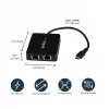 StarTech.com adaptador USB-C a doble Gigabit Ethernet con conexión USB (Type-A)