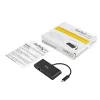 StarTech.com adaptador USB-C a Ethernet con hub USB 3.0 de 3 puertos y Power Delivery