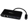 StarTech.com adaptador USB-C a Ethernet con hub USB 3.0 de 3 puertos y Power Delivery