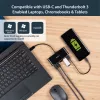 StarTech.com adaptador USB-C a Ethernet con hub USB 3.0 de 3 puertos y Power Delivery