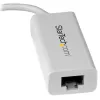 StarTech.com adaptador de red USB-C a Gigabit - blanco, con cable, USB Type-C, Ethernet, 5000 Mbit/s, blanco