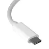 StarTech.com adaptador de red USB-C a Gigabit - blanco, con cable, USB Type-C, Ethernet, 5000 Mbit/s, blanco