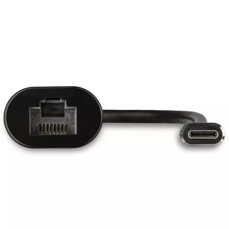 StarTech.com US2GC30 adaptador USB-C a 2,5 Gigabit Ethernet, USB 3.0, NBASE-T, 2.5GBASE-T, RJ45, 10/100/1000/2500 Mbps, negro/gris espacial