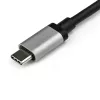 StarTech.com US2GC30 adaptador USB-C a 2,5 Gigabit Ethernet, USB 3.0, NBASE-T, 2.5GBASE-T, RJ45, 10/100/1000/2500 Mbps, negro/gris espacial