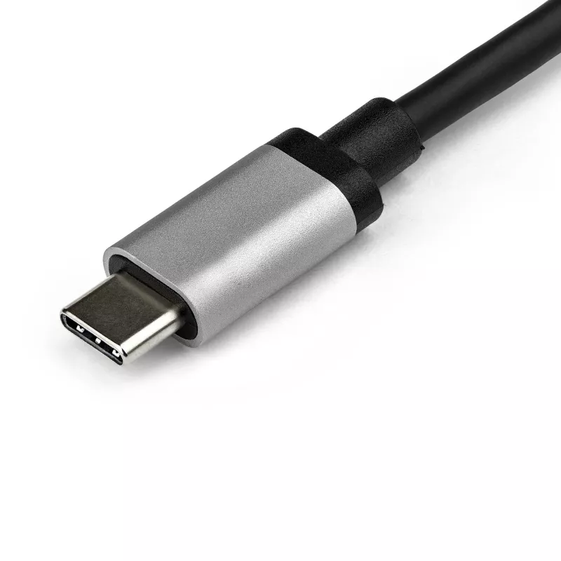StarTech.com US2GC30 adaptador USB-C a 2,5 Gigabit Ethernet, USB 3.0, NBASE-T, 2.5GBASE-T, RJ45, 10/100/1000/2500 Mbps, negro/gris espacial